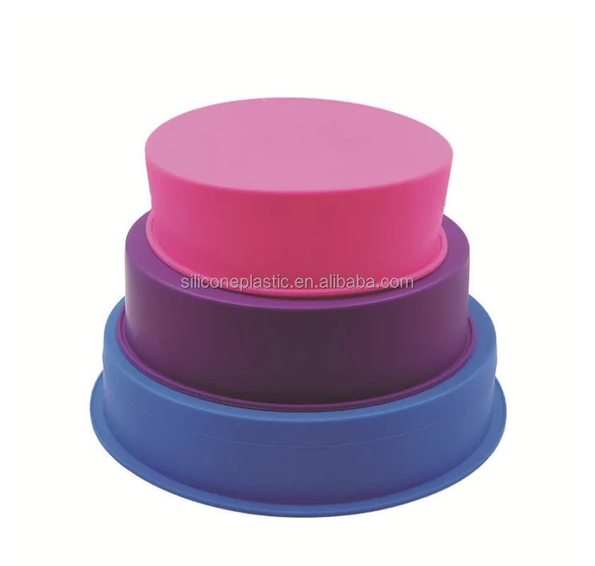 

Food grade silicone cake mold custom 3d silicone cake decorating molds, Customized color