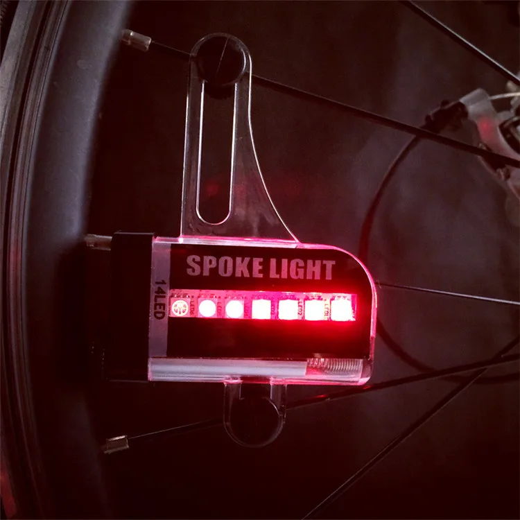 

Wholesale fashion multiple styles mountain bike lights hot wheels bicycle spokes wheel lights