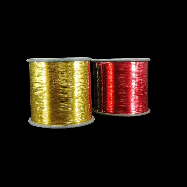 
Deep gold shade M metallic yarn metallic film 