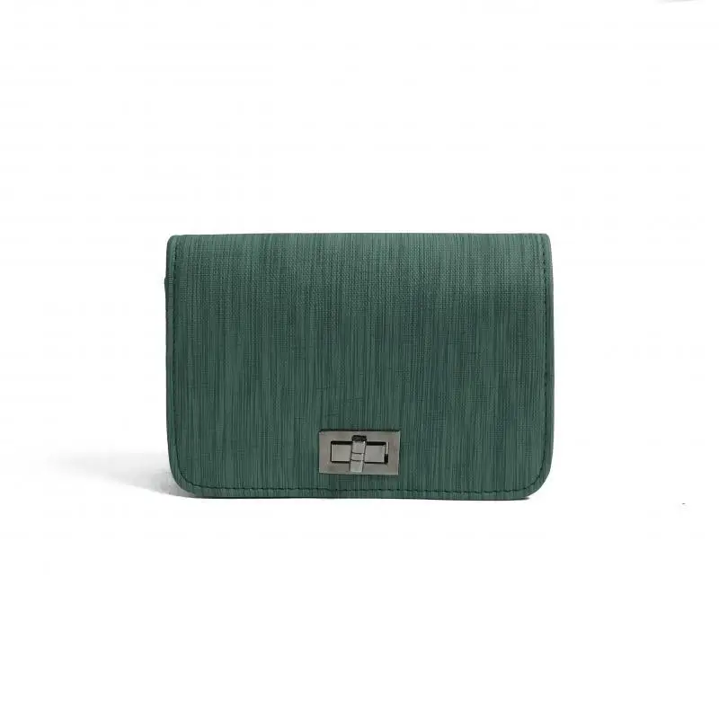 

2021 Lady's bag High Quality Small Long diagonal cross package Chain Strap Lightweight Retro PU Leather Shoulder Bag for Women