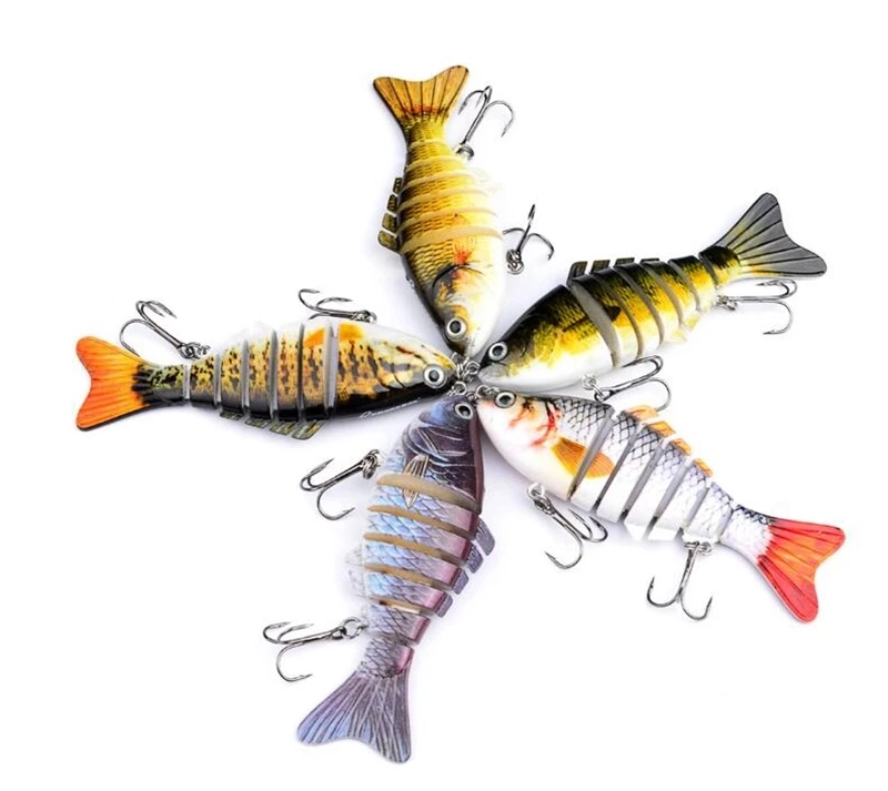 

Peche 15.5g 10cm 7 Segments Multi Jointed Proberos Fishing Lures peche leurre