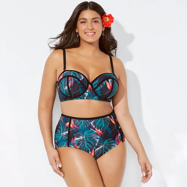 

Bathing Suits For Thick Women High Waisted Sweet Girl Sexy Bikinis New Design Bikini