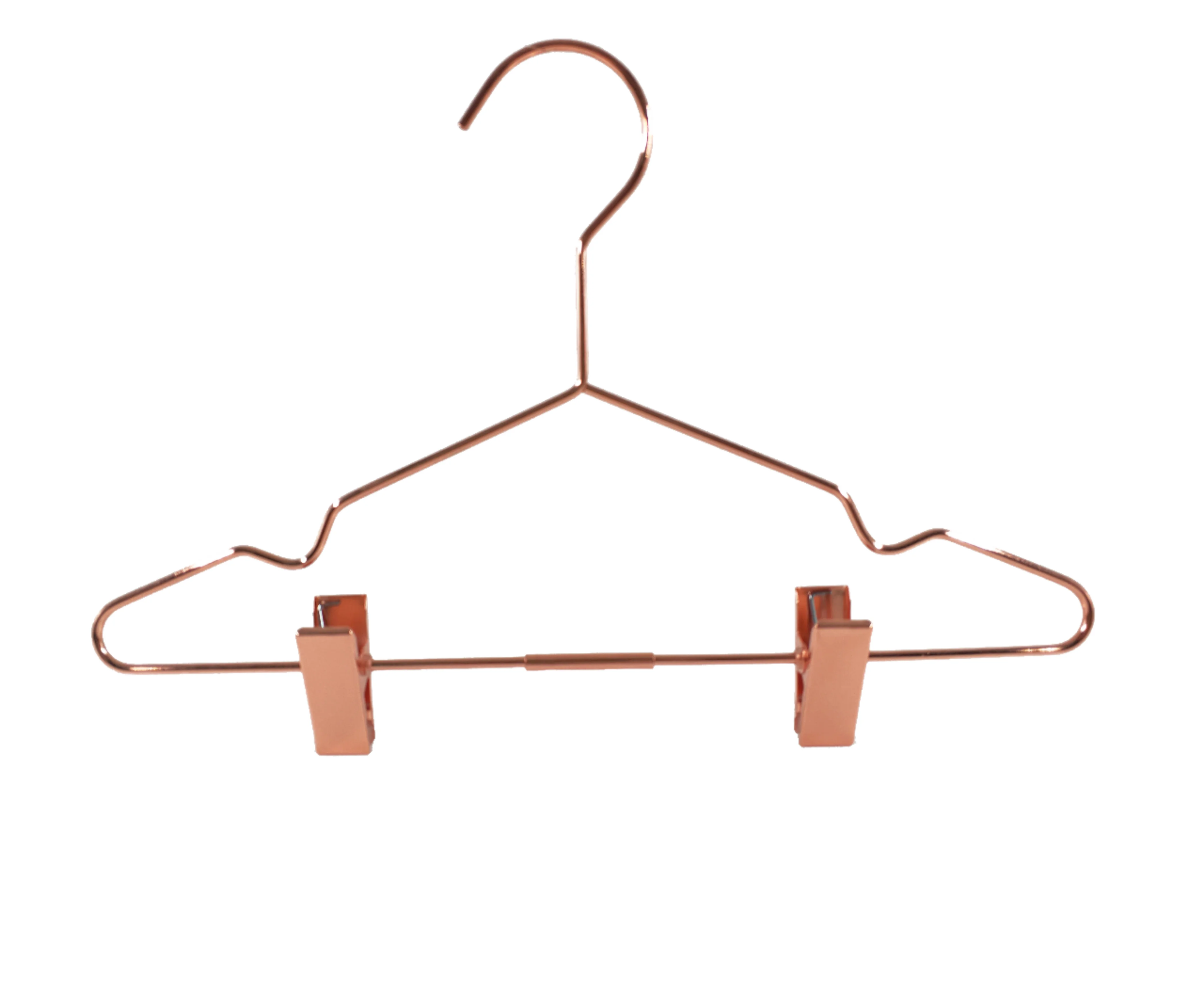 Lavinia Laundry Wholesale Custom Hangers logo Gold Rack for Boutique Metal Clothes Hanger Gold Hangers for Pants