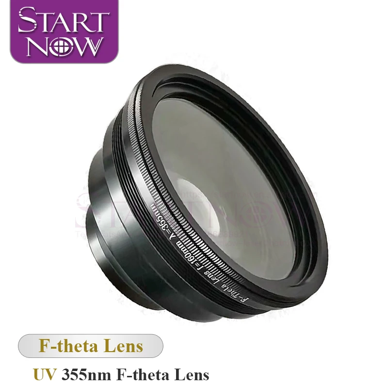 

Startnow F-theta Scan Lens 355 UV Telecentric Laser Field Lens For Thread M85 YAG Fiber Laser Marking Machine Galvo System Part