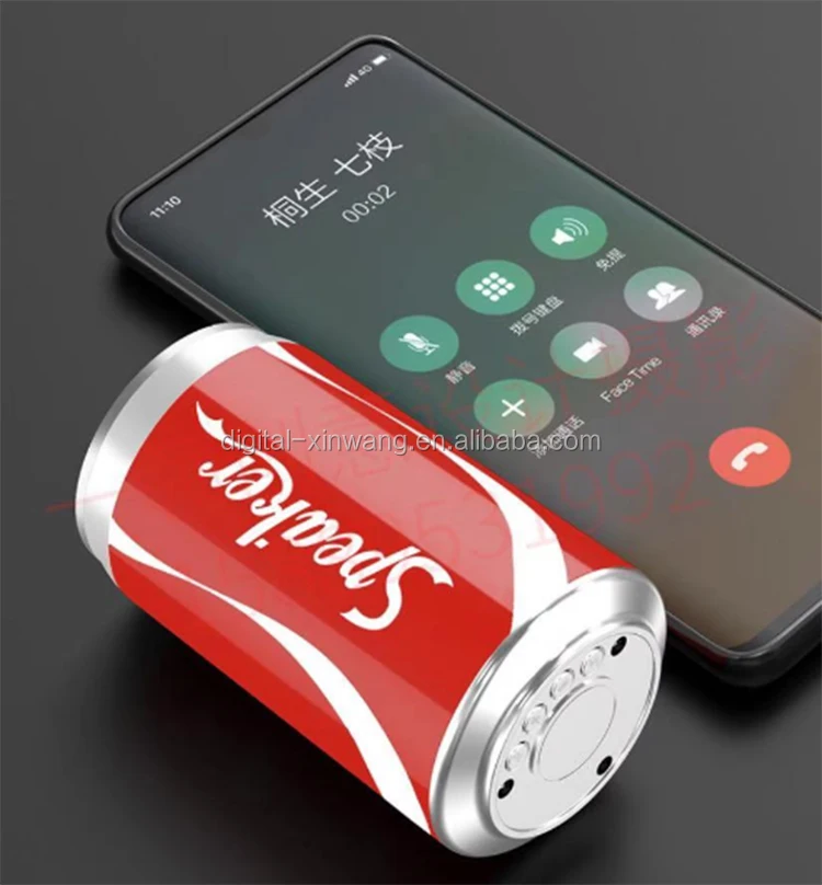 best selling can Pepsi subwoofer with high acoustic unique for Coco Cola speaker - ANKUX.COM