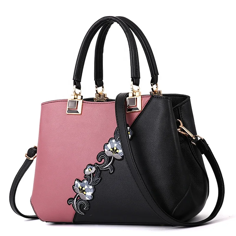 

handbag set ladies Fashion Pu Leather shoulder bag luxury tote bags women handbags 2021, Multi colors