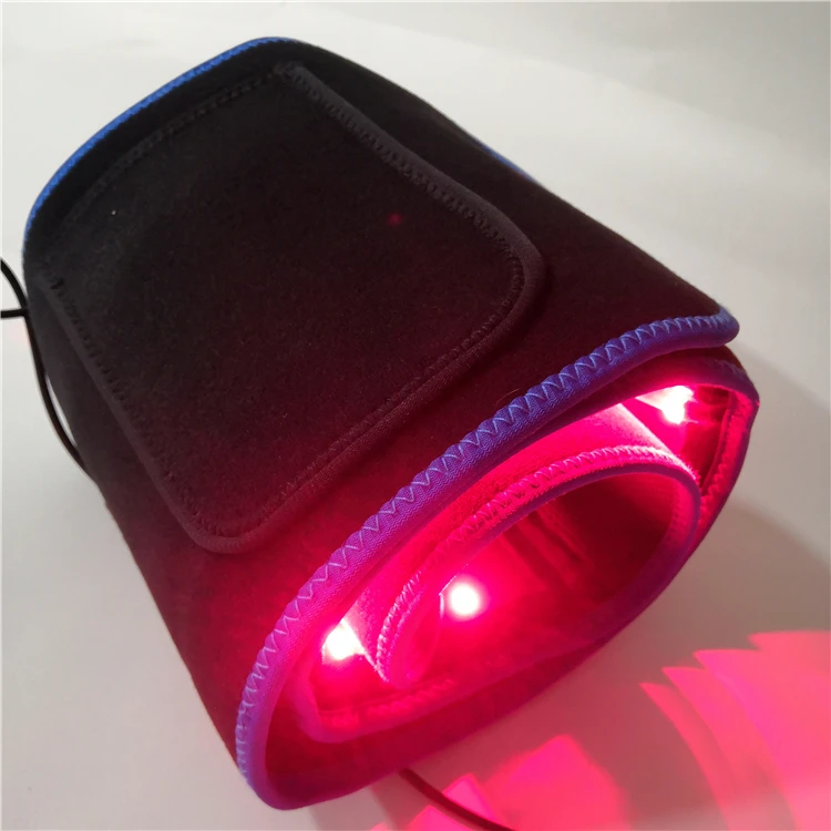 

Non-invasive slim body / pain relief led light therapy wrap with 850 wavelength led infrared red light, Black