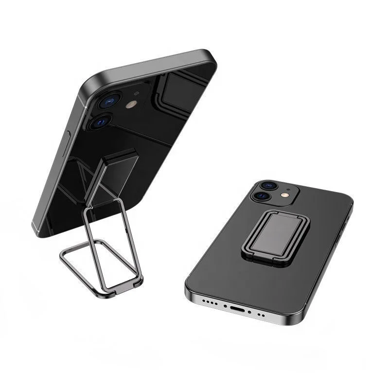 

Gift Ring Holder Mobile Phone Buckle Custom Logo Retractable 360 Ultra-thin Car Magnetic Cell Phone Tablet Holder