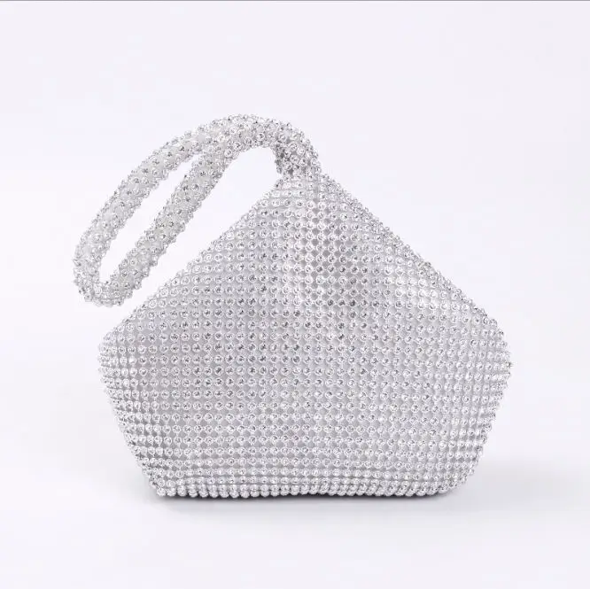 

Mini Women Bling Sequins Zipper Pouch Small Wedding Engagement Evening Party Bag Purse Wristlet Clutch Bag Pouch