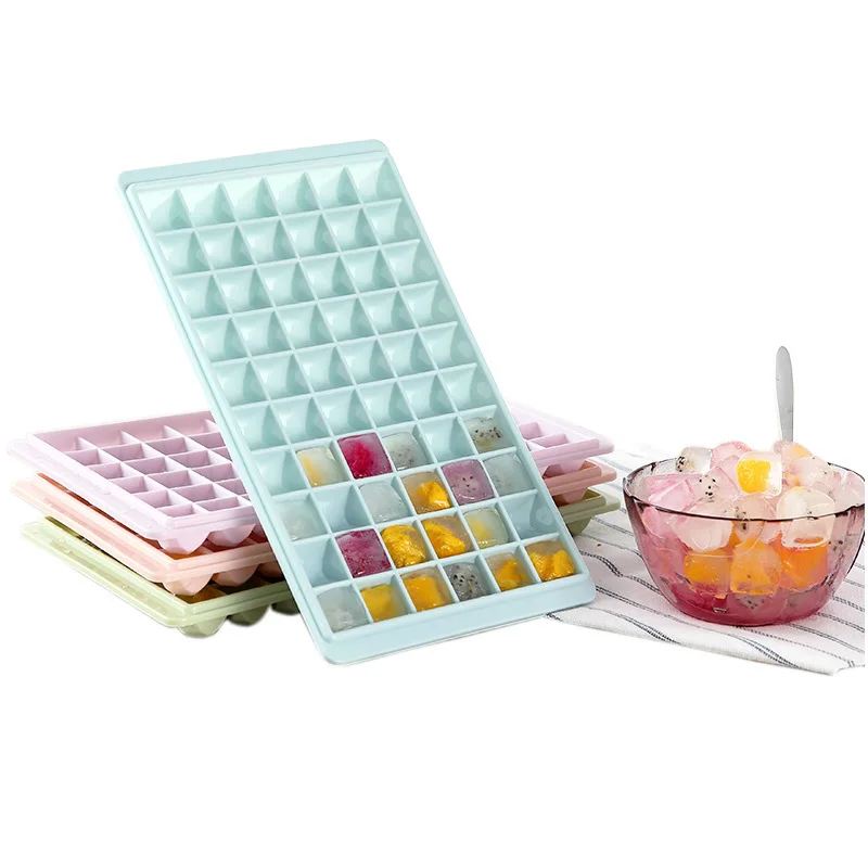 

60 Grid Square Ice Cube Cool Freezing Mold Tray Ice Cream Maker Popsicle Yogurt Diy Mould Available Reusable Tool Gadget