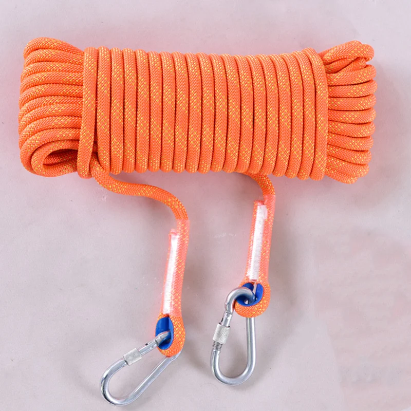 

20 mm Outdoor Hiking Accessories Climbing Rope Safety High Strength Cord Safety Rope, Customized color