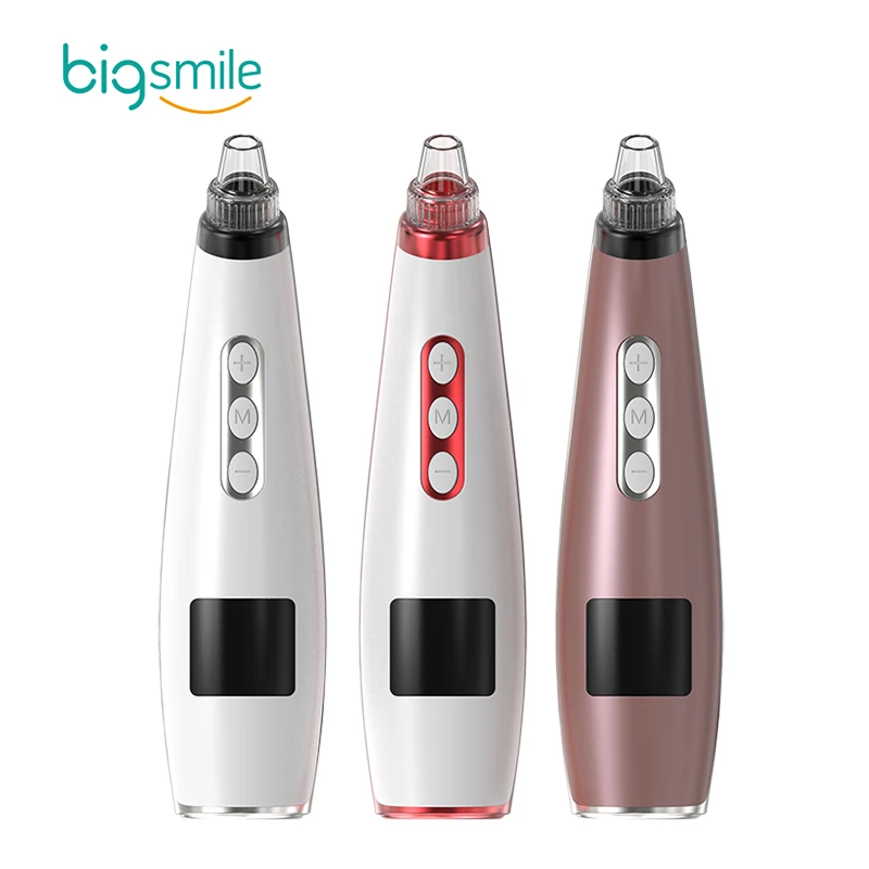 

Professional electronic suction blackhead remover machine vacuum, White