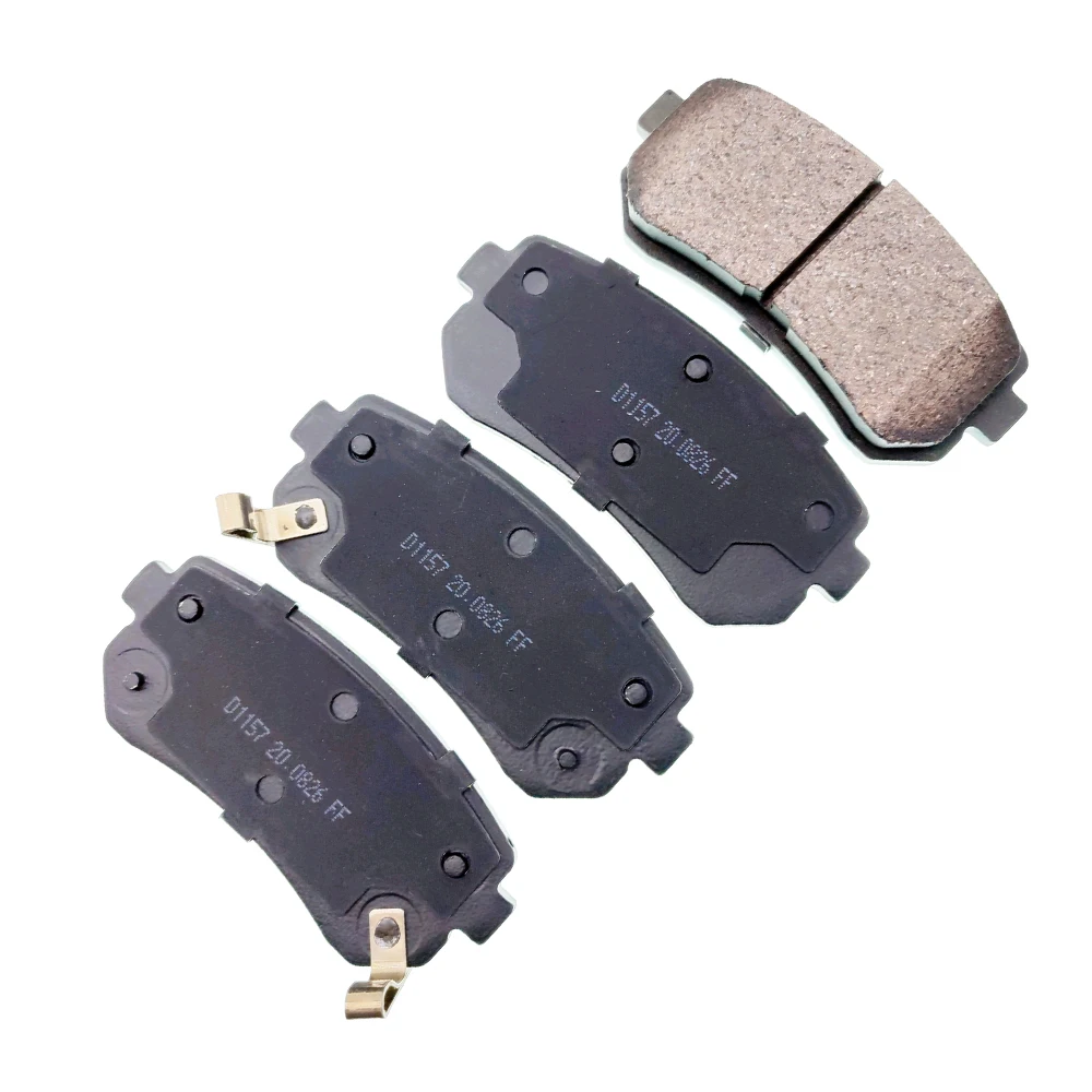 

Rear D1157 58302-1GA00 Brake Pad Wholesale Production Ceramic for KIA CERATO Saloon HYUNDAI SONATA Break Pad Car Front 1 Set