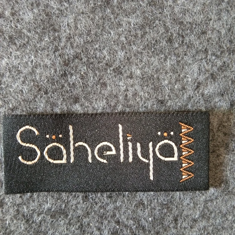 

High quality clothing woven label printed clothing label for clothing, Custom color