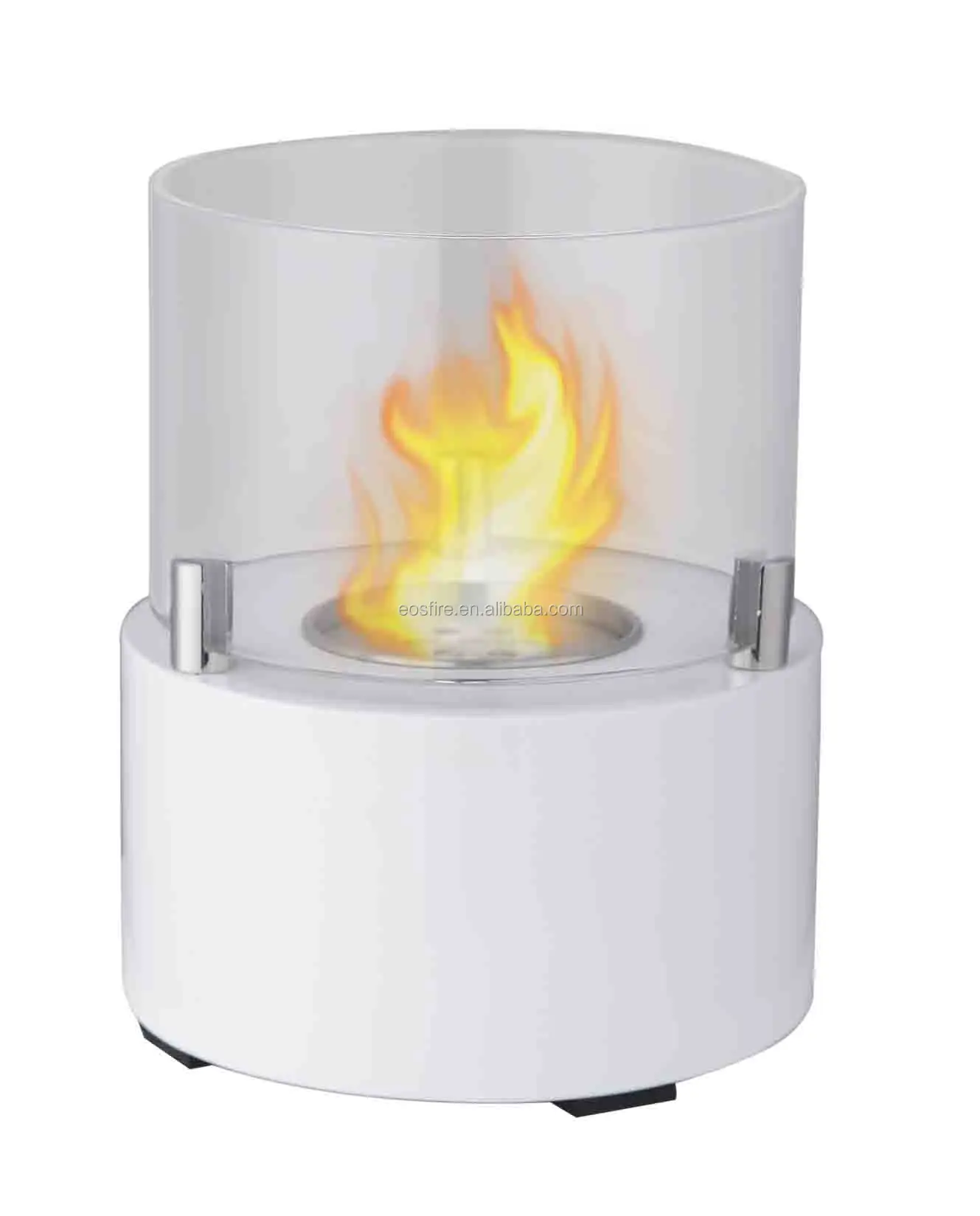 Fashion Table Top Mini Ethanol Fireplace Ceramic Glass Fibre Decorative