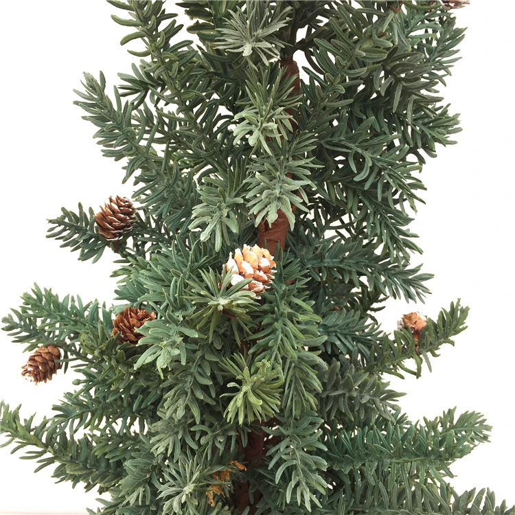 Decoration Cheap Outdoor Evergreen Cypress Artificial Tree Decoration