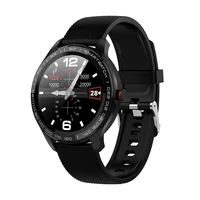 

1.3 inch TFT round screen smartwatch CE heart rate monitor fitness tracker IP68 waterproof L9 smart watch