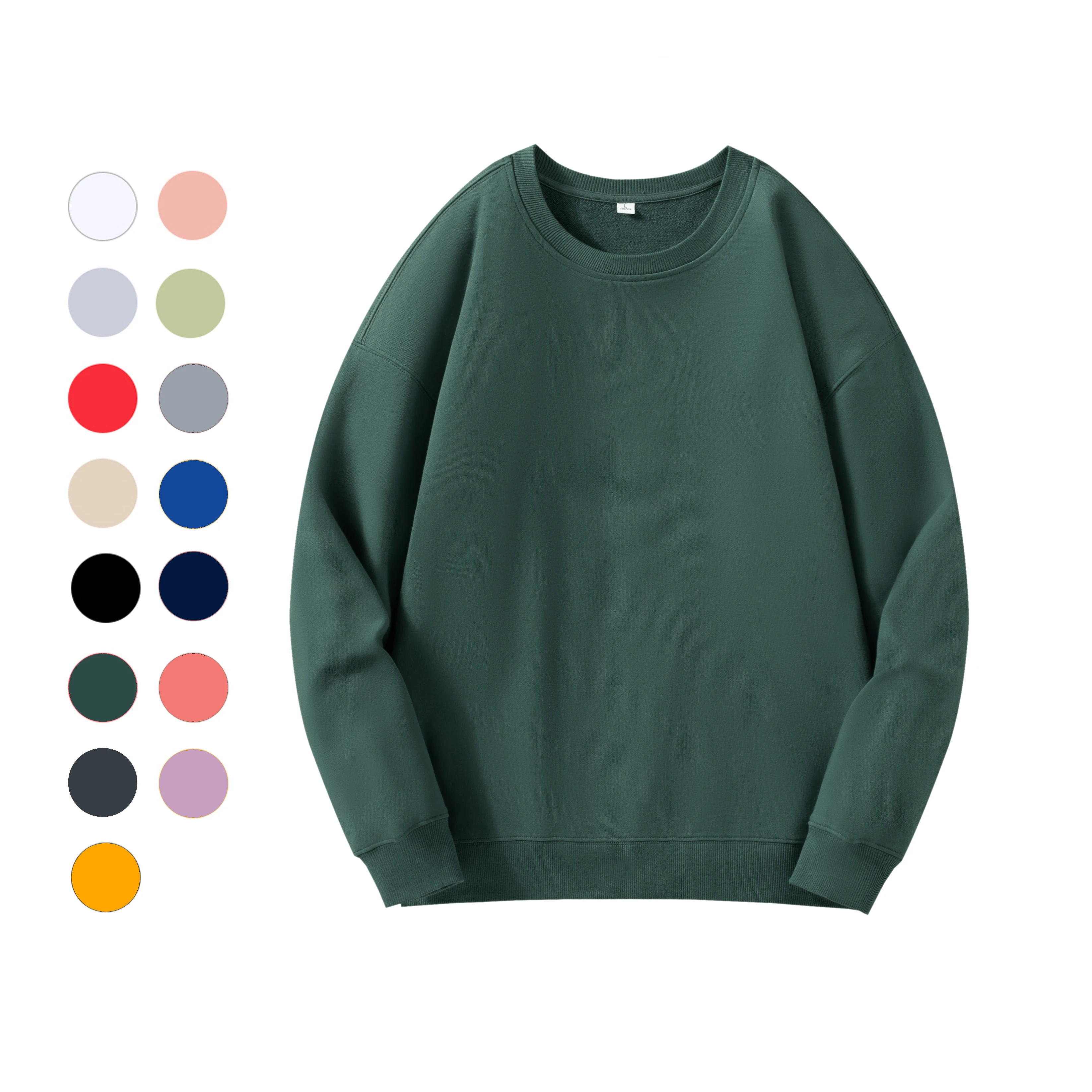 Custom Black Long Sleeve Heated Hoodies Sweatshirts Mens