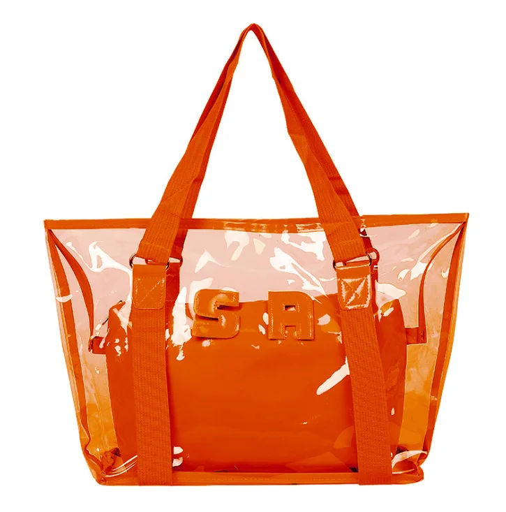

2021 Hot selling perforated beach bag tote handbag bags for women, Leopard