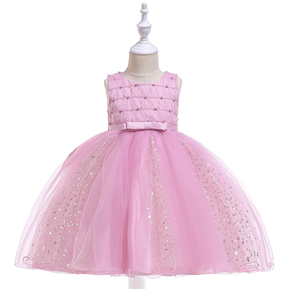 

High Quality Baby Frock Designs Beautiful Baby Tulle Fancy Clothes Kids Girls Dresses L5098