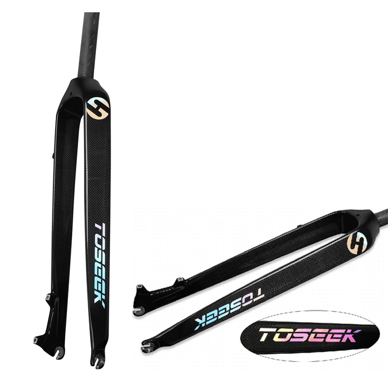 

Hot sell full carbon fiber mountain bike fork  carbon mtb front fork suspension in bicycle, Customized paint