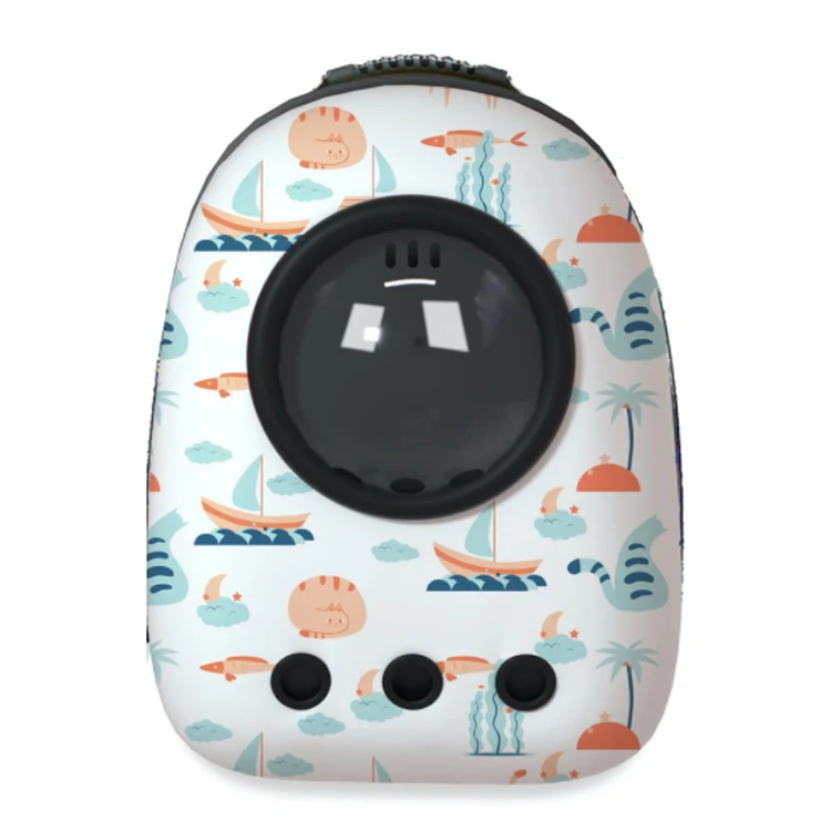 

Wholesale Cat Backpack Window Astronaut Bag For Cat Backpack Pet Carrier Capsule, Black, pink, gray, champagne