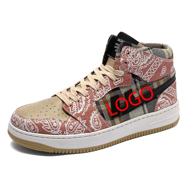 

Custom Wholesale Shoes Breathable Small Order Running Men Basketball Style Shoes