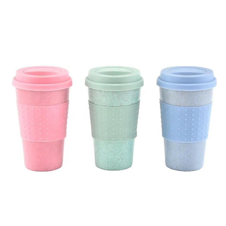 

New Style Bamboo Fiber Coffee Cup, Travel Cups Coffee Mugs Wholesaler