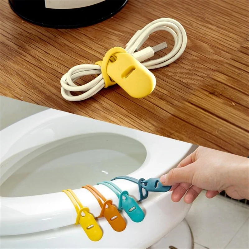 

Simple Toilet Lid Lifter Toilet Seat Cover Portable Handle Lids Sanitary Not Dirty Hands Bathroom Wc Accessories, Mango yellow, quiet blue, gentian green, twilight orange