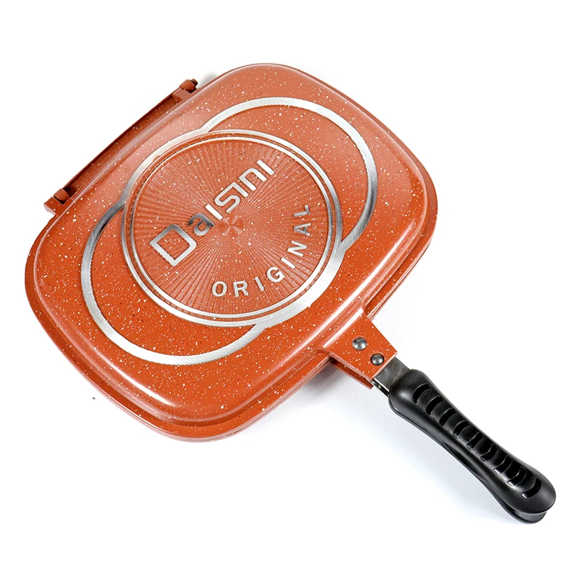 
2020 hot Factory direct sales Easy Cleaning Energy-saving double grill pan 