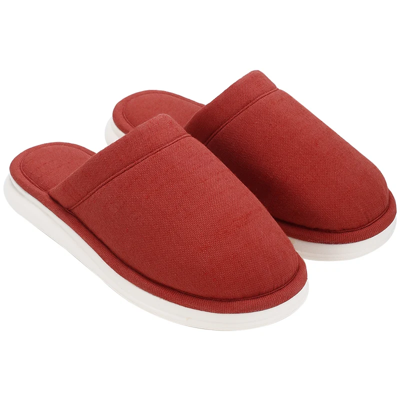 

QEO Cute Christmas Fuzzy Reindeer House Memory Foam Bedroom Slippers for Women Ladies House Office Slippers, Optional