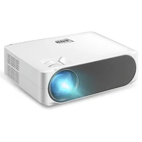 

AUN AKEY6 5.8 inch 5500 Lumens 1920x1080P Portable HD LED Projector with Remote Control, Support USB / SD Card / AV / VGA