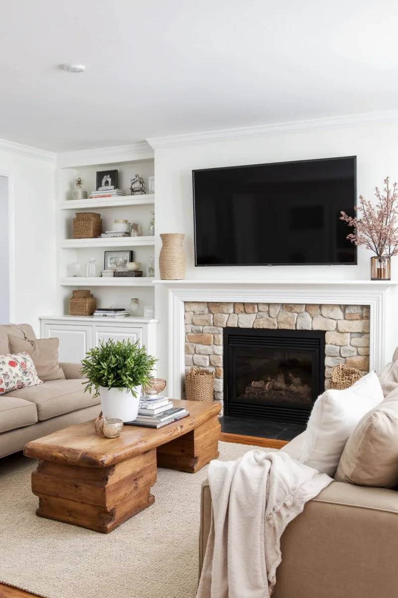 Living room decor that grows with family