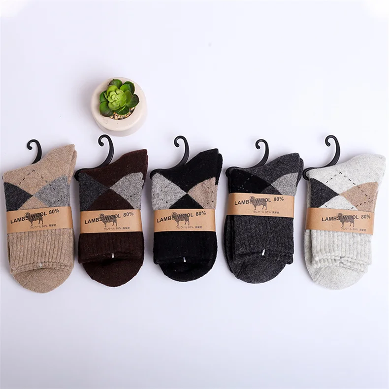 

New Designer Business Breathable Deodorant Work Socks Thick Winter Business Men Socks Classic Formal Office Business Man Socks