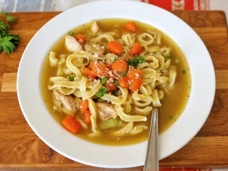 Easy Chicken Noodle Soup Recipe in 30 Minutes