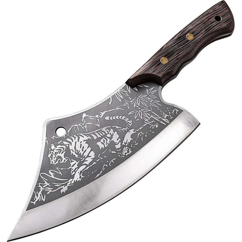 

Professional Bone Chopping Knife Sharp Kitchen Knife Stainless Steel Butcher Knife