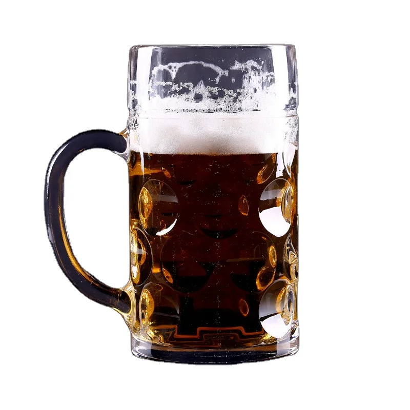 

New arrival special colorful ripple juice double beer glass cup set for party, Customized color