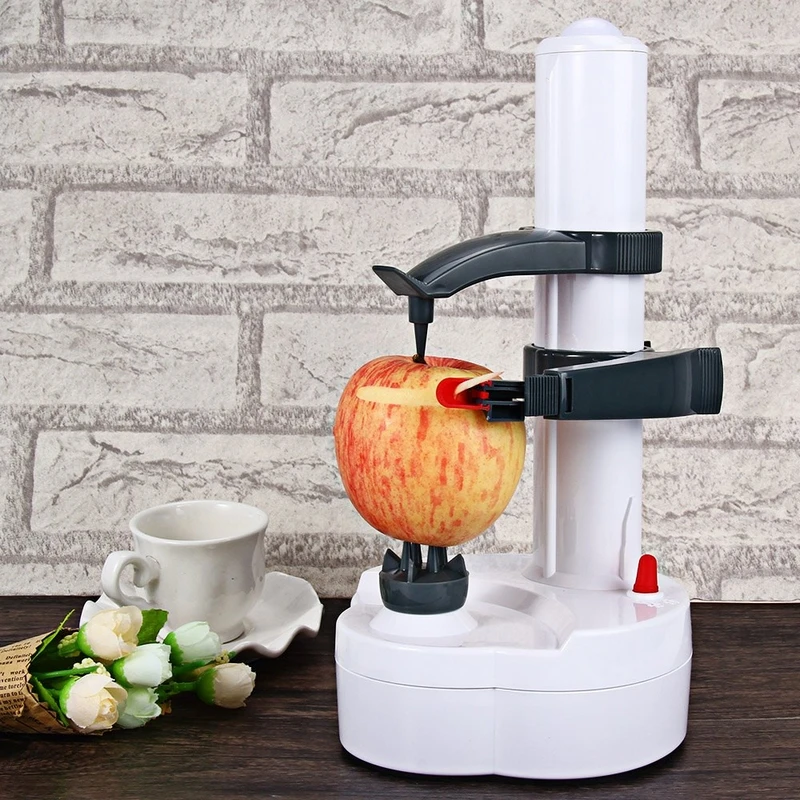 

Multi-Function Automatic Electric Quick Peel Potato Vegetable Fruit Peeler Kitchen Peeling Tool, As shown