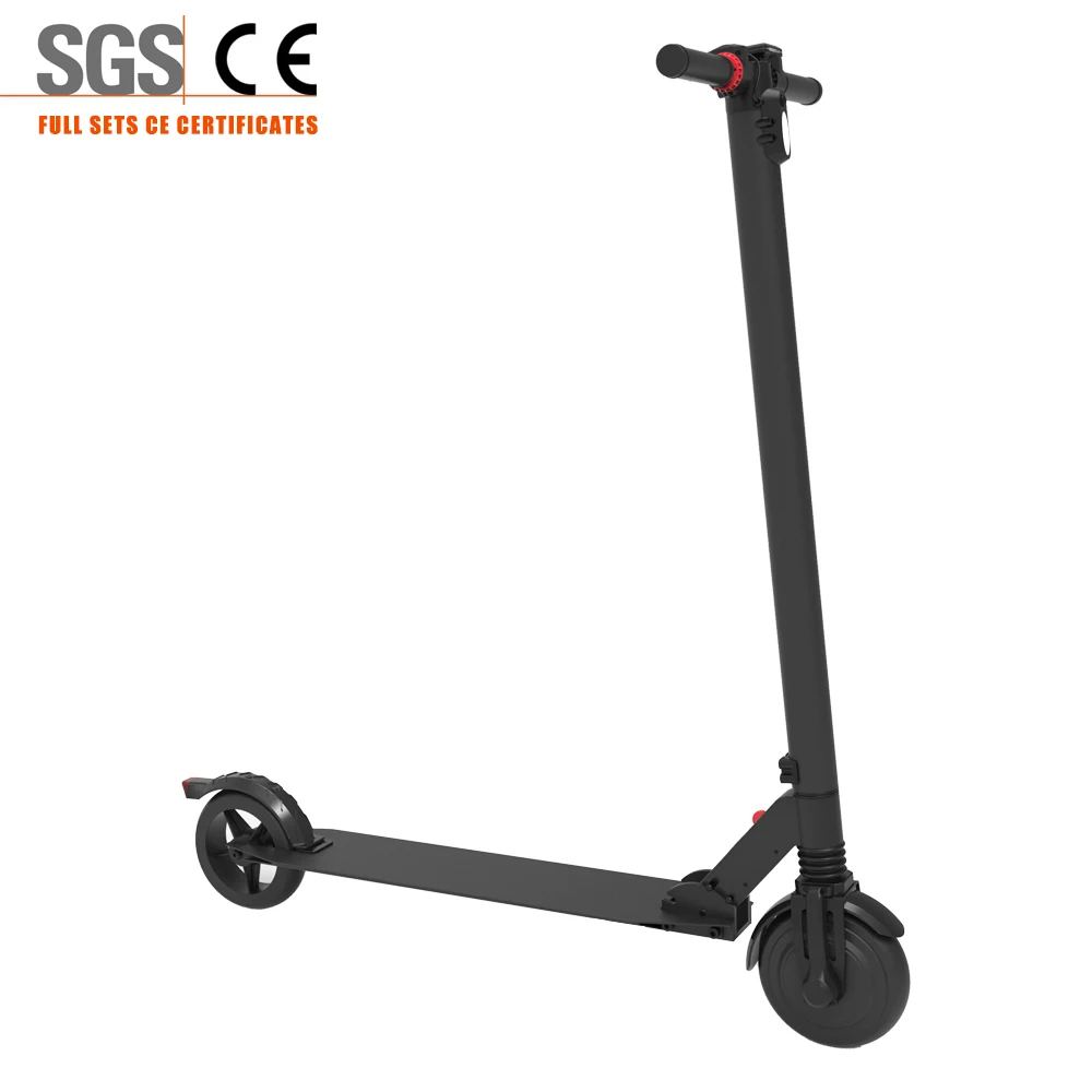 

SGS CE Approved E-scooter 6.5 Inch Red Dot Denver Kick Electric Scooter, Black