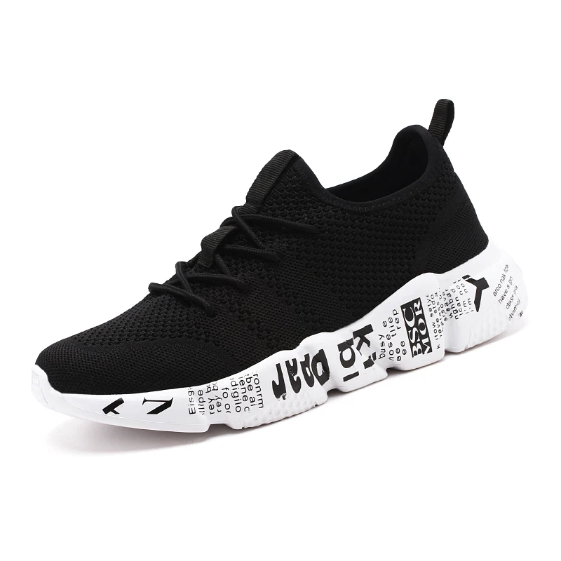 

Men'S Sneakers Slip On Mens No Lace Tennis Shoes Knitted Breathable Running Walking Athletic Shoes Mens Fashion Sneaker Stylish