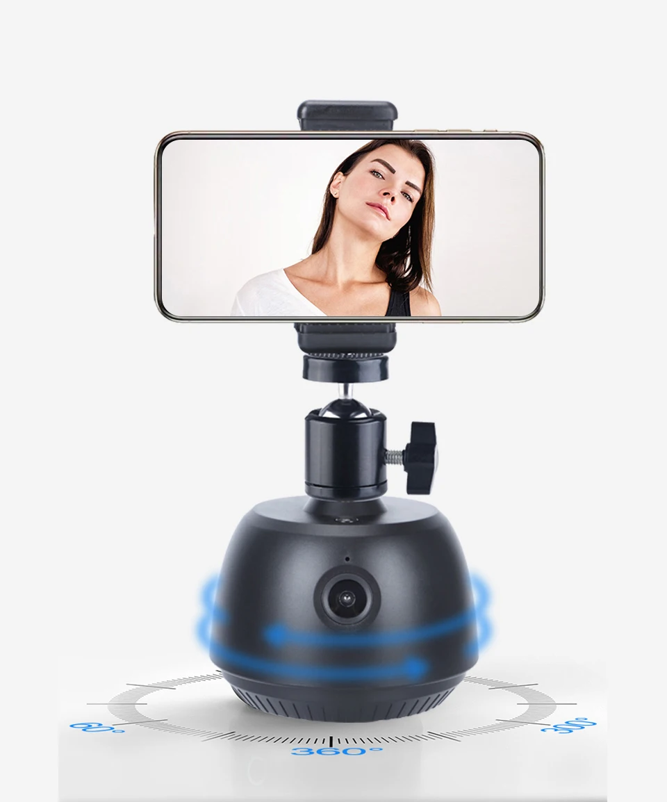 

Smart AI Tracking Gimbal 360 Live Broadcast Selfie Stick Phone Holder Face Object Tracking mobile phone gimbal stabilizer