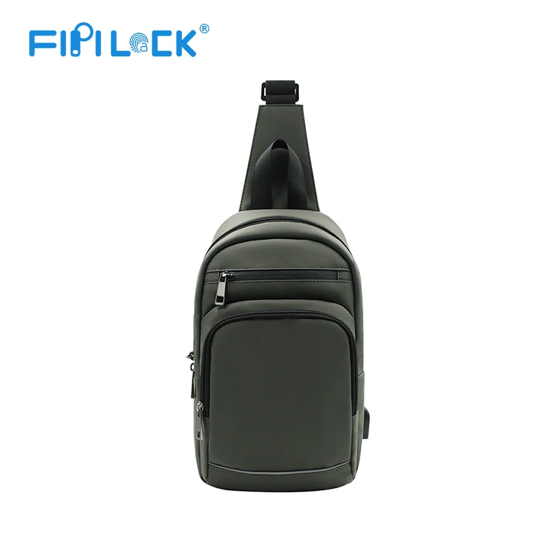 

New Arrival Men Outdoor Anti Theft Sling Bag Crossbody Shoulder Bag, Army green