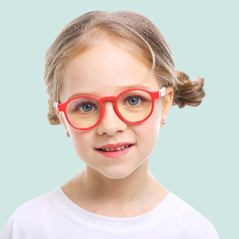 

Dropshipping Kids Glasses Quality Anti Blue Light Eyeglasses Optical Frames For Girls Boys Children Kids