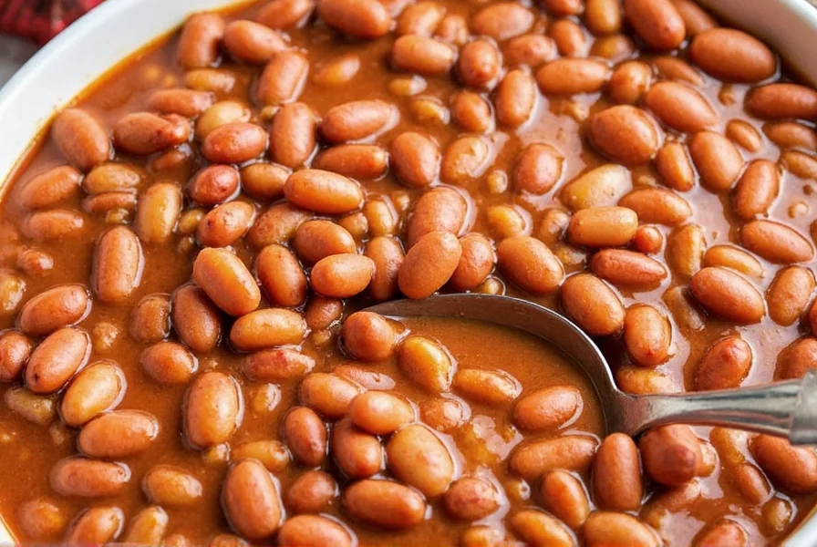 Chili served with cornbread