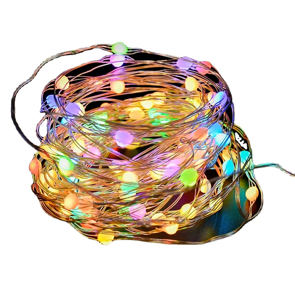 New arrive smart  twinkly   led string change colours magic  decoration 5meters   christmas tree lights