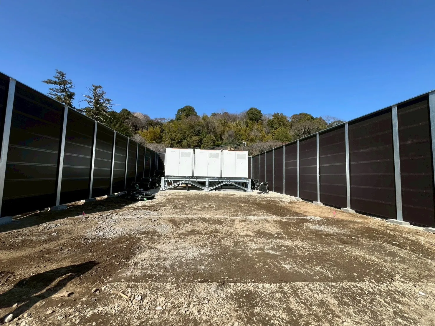 Japan Battery Energy Storage Noise Barrier Project