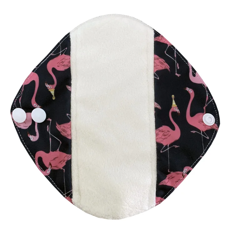 

Hot Sell Better washable menstrual New Pattern Reusable Cloth Sanitary Pads, More than 6 prints in stock