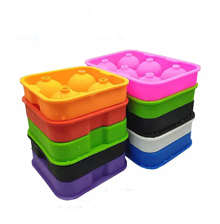 

Wholesale High Quality 6 Cavity Eco-friendly Household Silicone Ice Tray