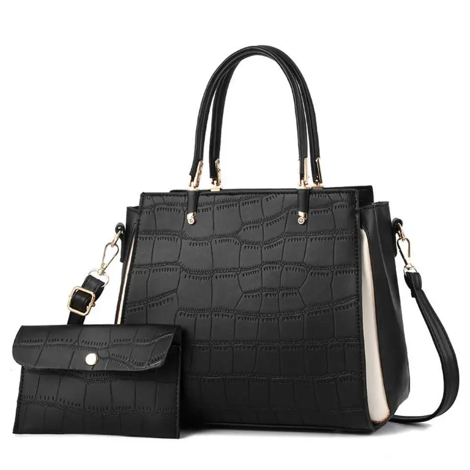 

Female Bag 2021 New Trendy Fashion Handbag Large Capacity Mother Bag Stone Pattern Single Shoulder Crossbody Bag, Yellow, red, green, black, khaki pink