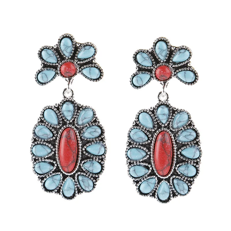 

New arrival latest design flower charm designers earring women
